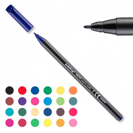 Rotulador Edding 1200 - Caja 10 uds