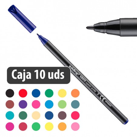 Rotulador Edding 1200 - Caja 10 uds