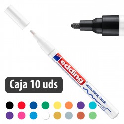 Rotulador tinta opaca brillante Edding 751 - Caja 10 uds