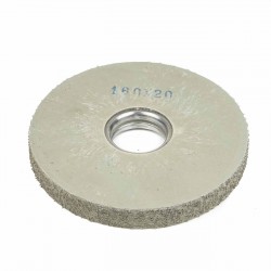 Carda cepillo circular goma con alambre para lijar 160x20 mm F.40