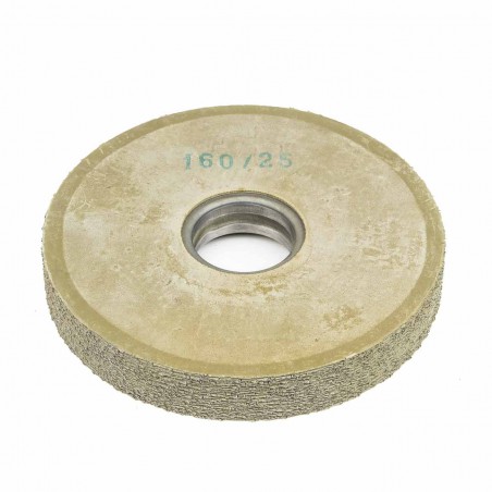 Carda cepillo circular goma con alambre para lijar 160x25 mm F.40