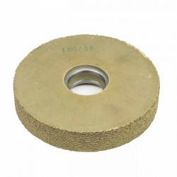 Carda cepillo circular goma con alambre para lijar 160x30 mm F.40