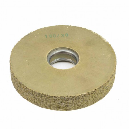 Carda cepillo circular goma con alambre para lijar 160x30 mm F.40