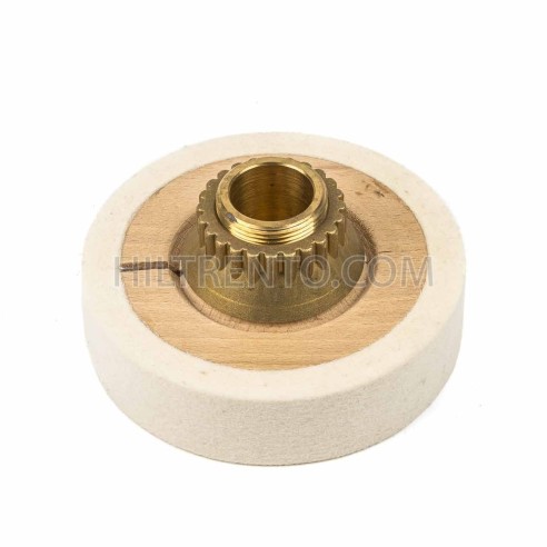 Rodillo fieltro rotativo para bandas de lija 140x35