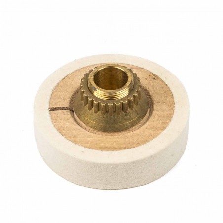 Rodillo fieltro rotativo para bandas de lija 140x35
