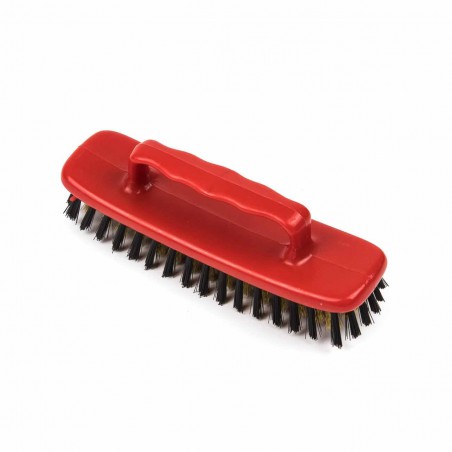 Cepillo latón cuerpo plástico con asa 150 x 40 mm