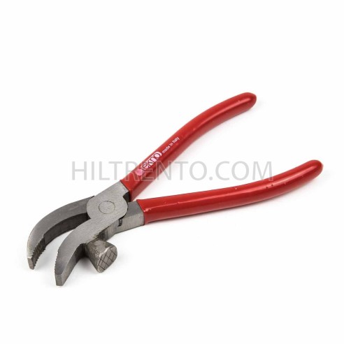 Mordazas de montador italianas TEKNO cabeza curva con martillo