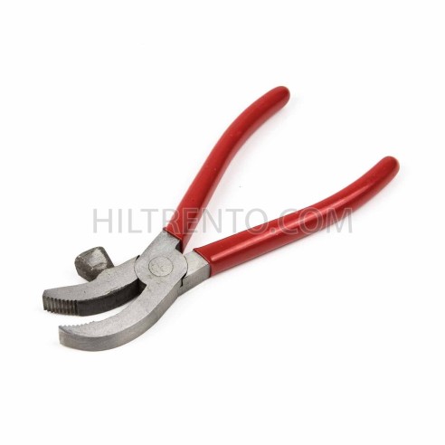 Mordazas de montador italianas TEKNO cabeza curva con martillo