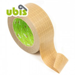 Precinto papel kraft reforzado con hilos 50mm x 25 mts UBIS