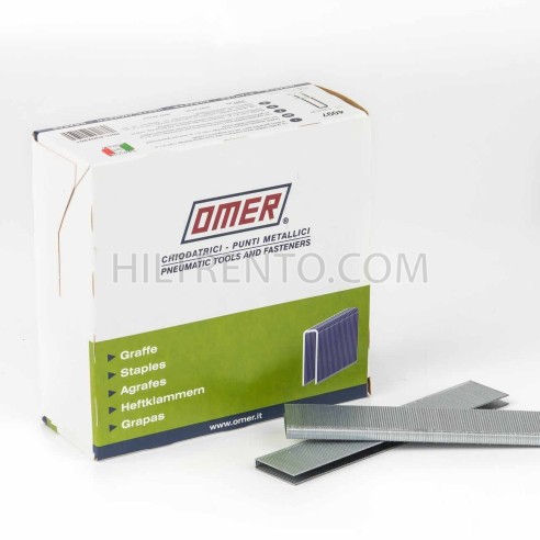 Grapas omer 4097 C 22 mm - Caja 10.000 unidades