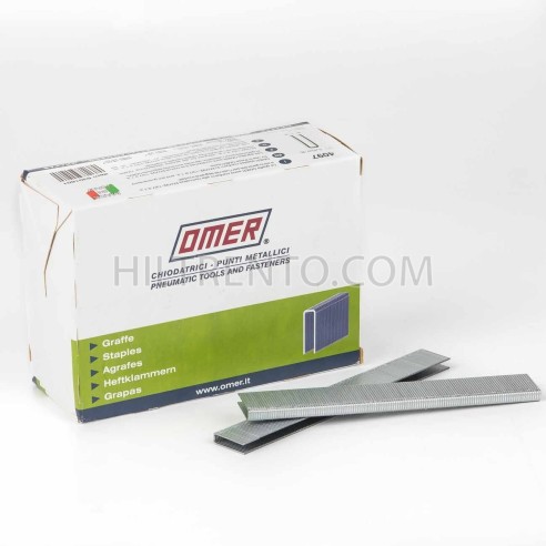 Grapas omer 4097 C 16 mm - Caja 10.000 unidades