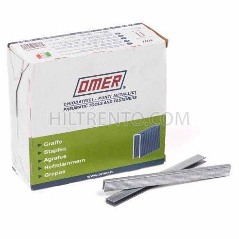 Grapas omer 4097 C 10 mm - Caja 20.000 unidades