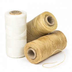 Hilo Trenzado encerado 1,0 mm - Nº6 - Bobina 200 m