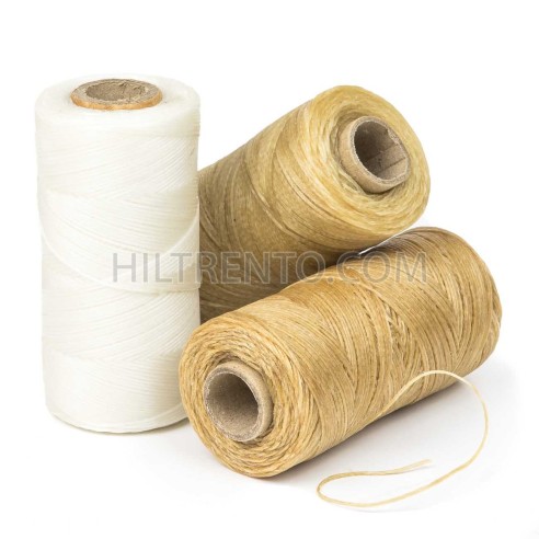 Hilo Trenzado encerado 1,0 mm - Nº6 - Bobina 200 m