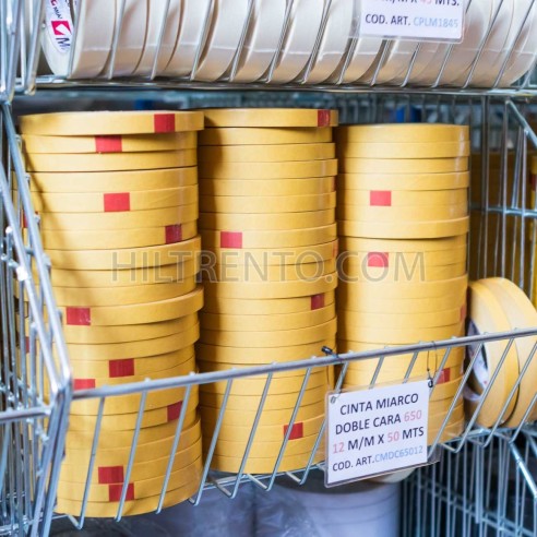 Cinta doble cara MIARCO 12mm x 50m