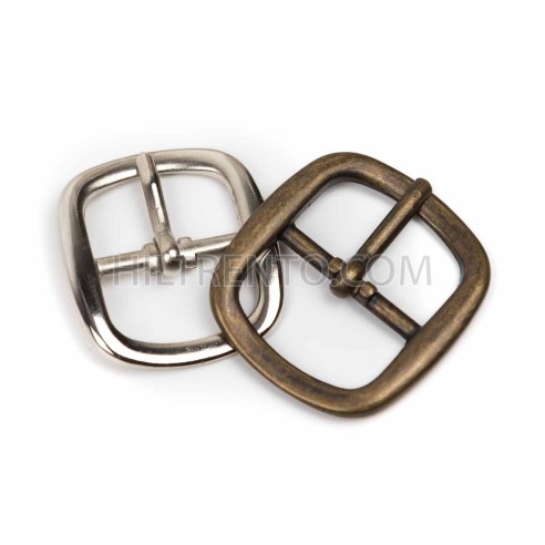 Hebilla metálica zamak con pasador ref.8081 - Pack 100 uds