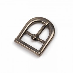 Hebilla metálica zamak con pasador ref.12096 - Pack 100 uds