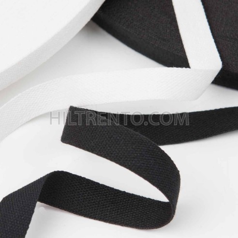 Cinta ribete de algodón 16 mm - Rollo 100 metros