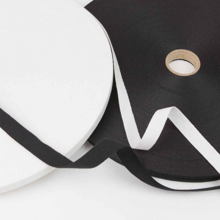 Cinta ribete de algodón 16 mm - Rollo 100 metros