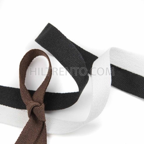 Cinta ribete de algodón 16 mm - Rollo 100 metros