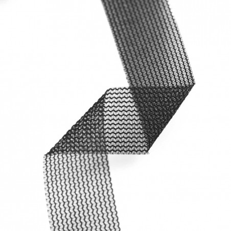 Cinta malla mosquitera costura 12 mm - Rollo 150 metros