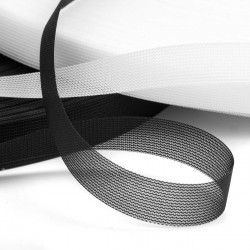 Cinta malla mosquitera costura 12 mm - Rollo 150 metros