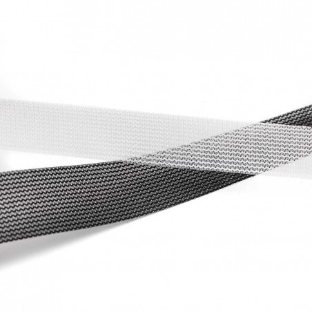 Cinta malla mosquitera costura 12 mm - Rollo 150 metros