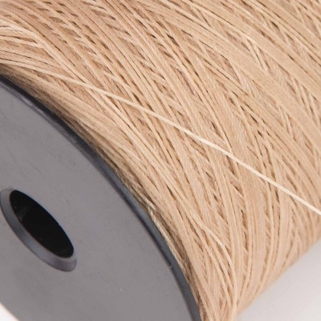 Hilo encerado fino 0.5 mm 20/3 poliamida 6.6 (nylon) - Carrete 750 mts