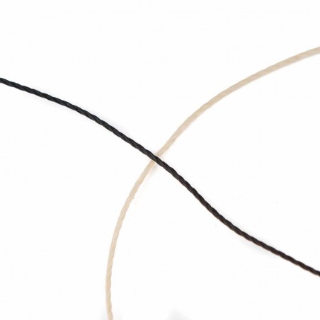 Hilo encerado fino 0.5 mm 20/3 poliamida 6.6 (nylon) - Carrete 750 mts