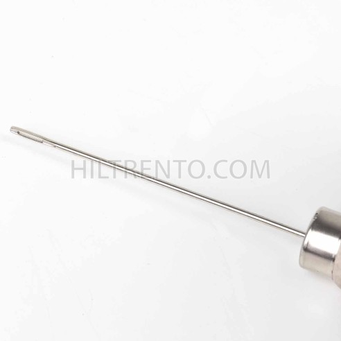 Aguja manual con mango