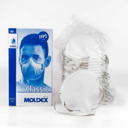 Mascarilla protección respiratoria Moldex 2400 FFP2 N95 con válvula