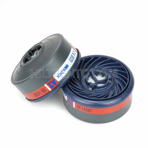 Pack Máscara Moldex 7002 + 2 filtros 9200 A2 gases
