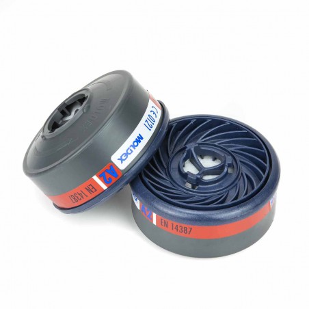 Pack Máscara Moldex 7002 + 2 filtros 9200 A2 gases