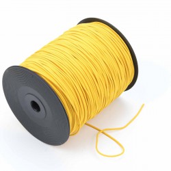 Cordón elástico Amarillo 2 mm - Rollo 300 mteros
