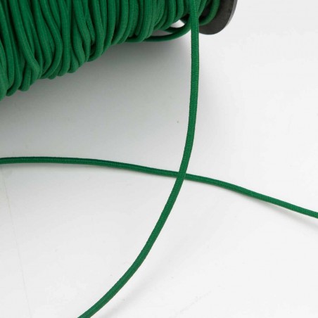 Cordón elástico Verde 2 mm - Rollo 300 mteros