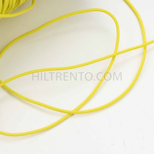 Cordón elástico Verde fluor 2 mm - Rollo 300 mteros