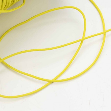 Cordón elástico Verde fluor 2 mm - Rollo 300 mteros