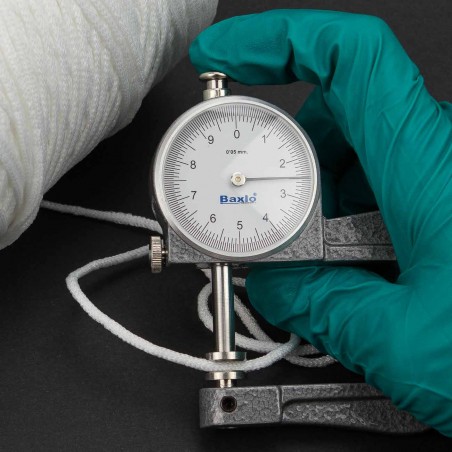 320 mts cordón elástico 2.5 mm flojo suave col. blanco