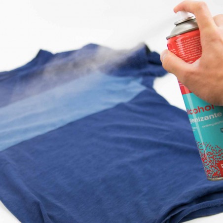 Spray desinfectante aerosol alcohol 70% ropa, superficies