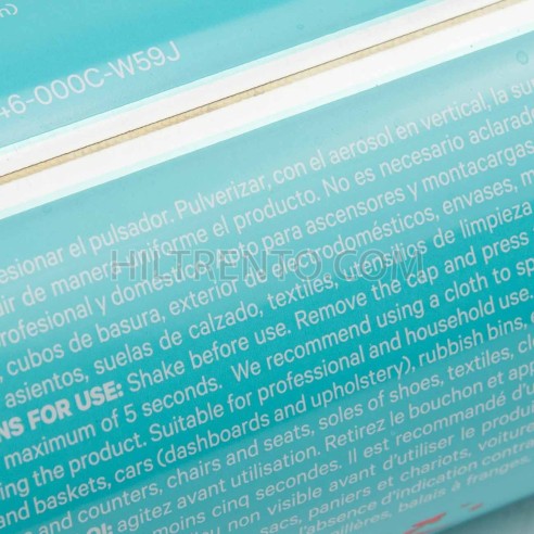 Spray desinfectante aerosol alcohol 70% ropa, superficies