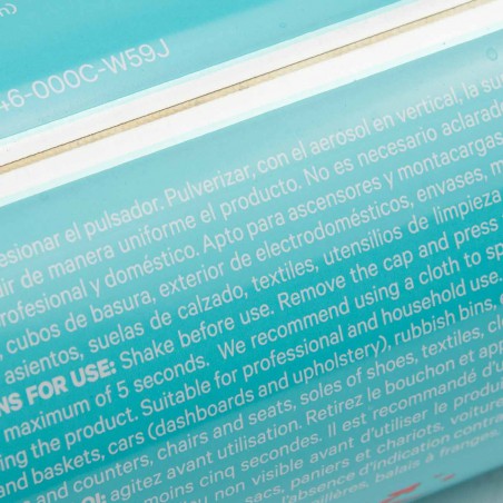 Spray desinfectante aerosol alcohol 70% ropa, superficies