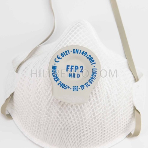 Mascarilla Moldex 2405 FFP2 Con válvula - CE, EN194:2001+A1:2009- Caja 20 Uds