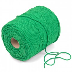 500 mts cordón elástico 3 mm flojo suave col. Verde