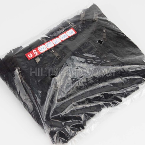 Cremallera CCA 12 cm soldada - Marrón 024 - Pack 50 uds