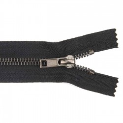 Cremallera CCA 12 cm soldada - Marrón 024 - Pack 50 uds