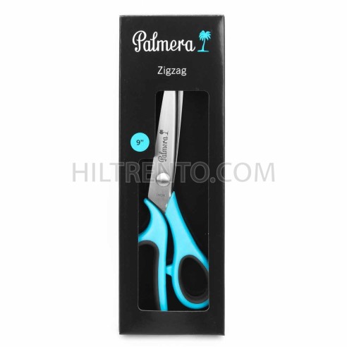 Tijeras dentadas festonear zigzag PALMERA 9"