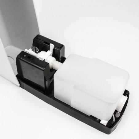 Dosificador dispensador gel hidroalcoholico automático, sin cables, para pared -