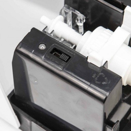 Dosificador dispensador gel hidroalcoholico automático, sin cables, para pared -