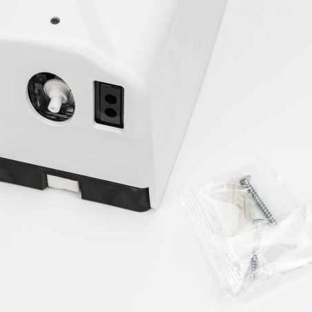 Dosificador dispensador gel hidroalcoholico automático, sin cables, para pared -