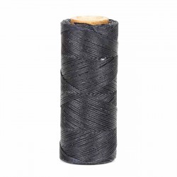 Hilo encerado 1 mm nylon (Poliamida 6.6) - Col. Azul marino - Bobina 100 mts